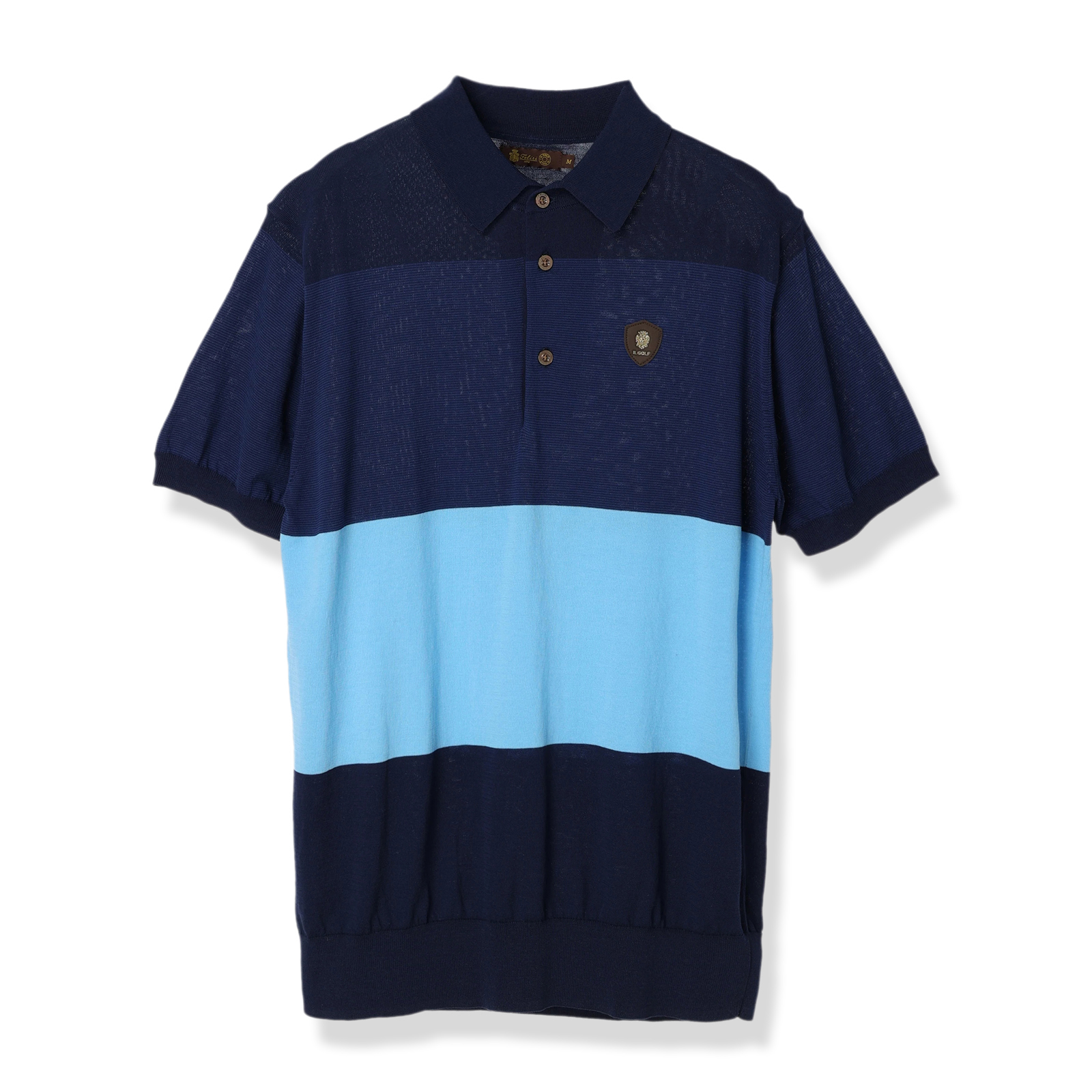 MS STRIPE KNIT POLO（FLG001M12）商品詳細